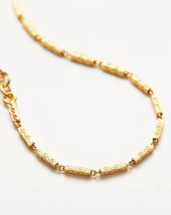 Savi Textured Link Chain Bracelet