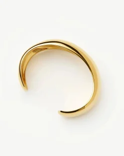 Sculptural Molten Cuff Bracelet