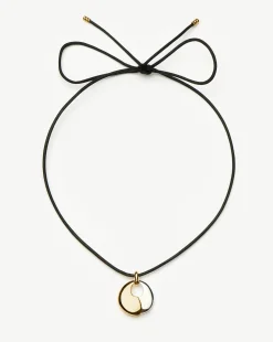 Sculptural Pebble Pendant Necklace Set