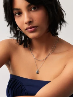 September Birthstone Pendant Necklace
