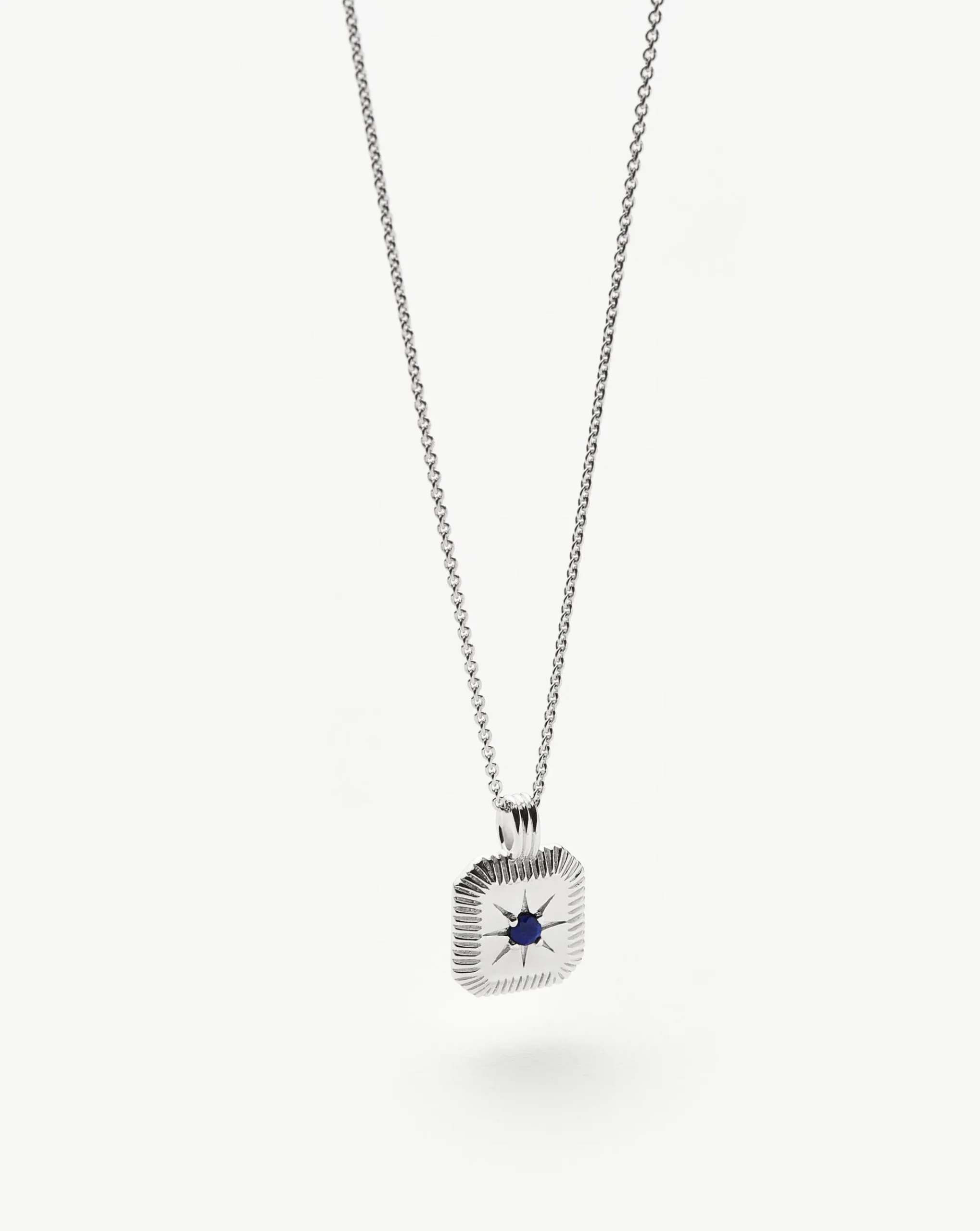 September Birthstone Pendant Necklace