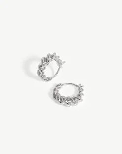 Small Tidal Hoop Earrings