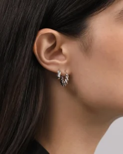Small Tidal Hoop Earrings