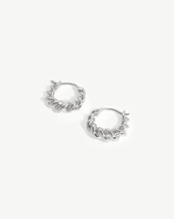 Small Tidal Hoop Earrings