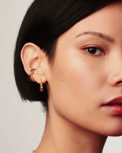 Small Tidal Hoop Earrings