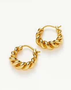Small Tidal Hoop Earrings