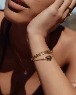 Spiral Cobra Chain Bracelet