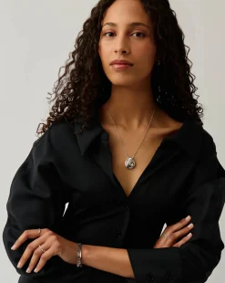 Spiral Large Pendant Necklace