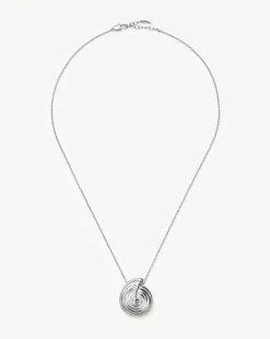 Spiral Large Pendant Necklace