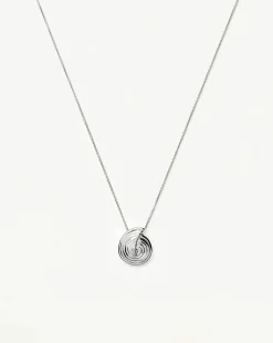 Spiral Mini Pendant Necklace