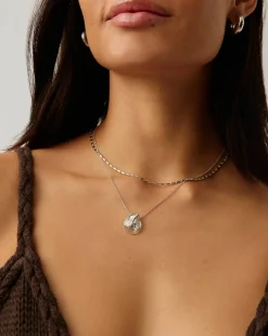 Spiral Mini Pendant Necklace