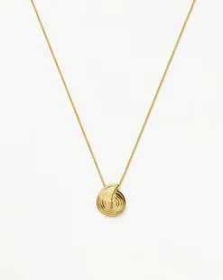 Spiral Mini Pendant Necklace