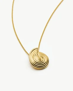 Spiral Mini Pendant Necklace