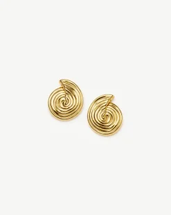 Spiral Small Stud Earrings