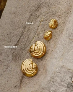 Spiral Small Stud Earrings