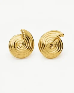 Spiral Small Stud Earrings