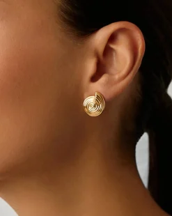 Spiral Small Stud Earrings