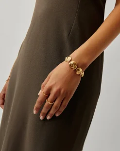 Spiral Statement Chain Bracelet