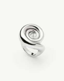 Spiral Statement Ring