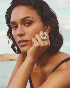 Spiral Statement Ring