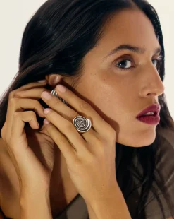Spiral Statement Ring