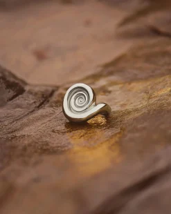 Spiral Statement Ring