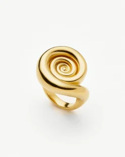 Spiral Statement Ring