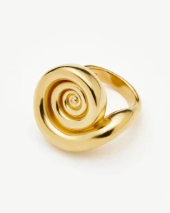 Spiral Statement Ring