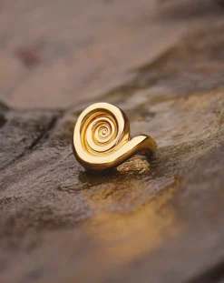 Spiral Statement Ring
