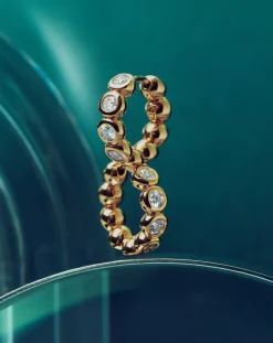 Tennis Small Hoop Earrings