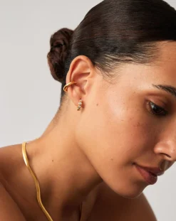 Tennis Small Hoop Earrings