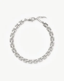 Timepiece Link Chain Bracelet