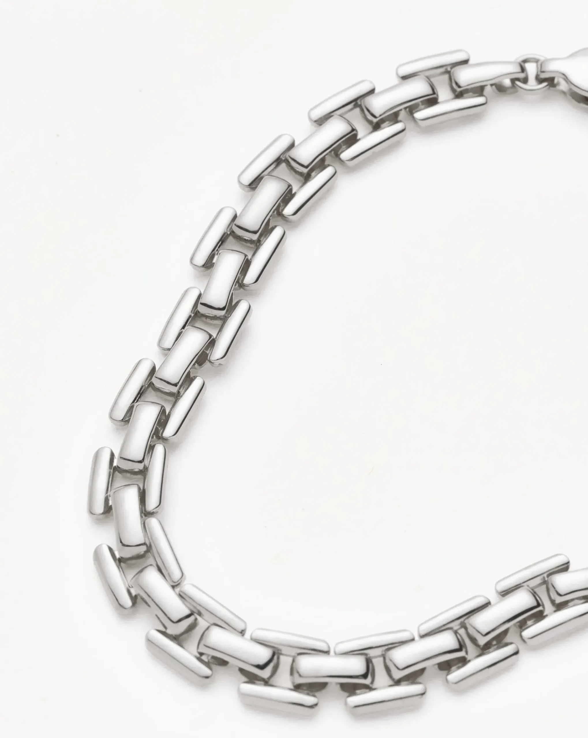 Timepiece Link Chain Bracelet