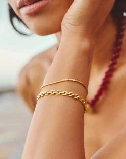 Timepiece Link Chain Bracelet