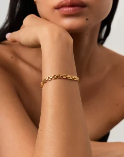 Timepiece Link Chain Bracelet