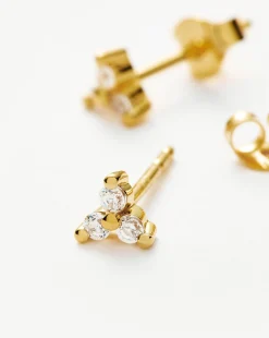 Trinal Stud Earrings