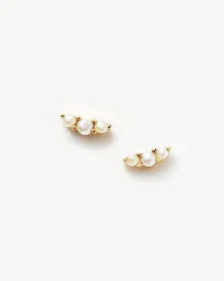 Trio Stud Earrings