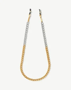 Two Tone Curb Eyewear Chain