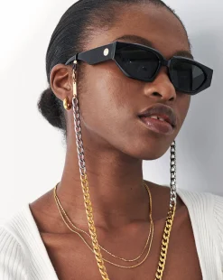 Two Tone Curb Eyewear Chain