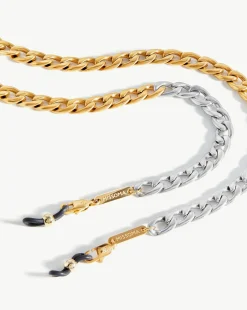 Two Tone Curb Eyewear Chain