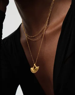 Zenyu Fan Necklace